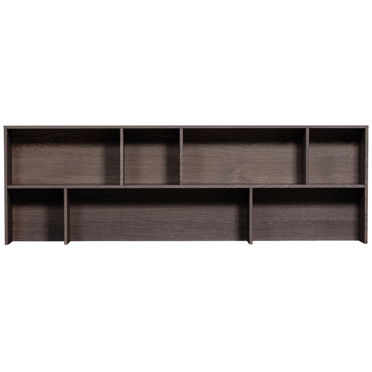 Aufsatzschrank New Gravure aus Eschenfurnier, Espresso