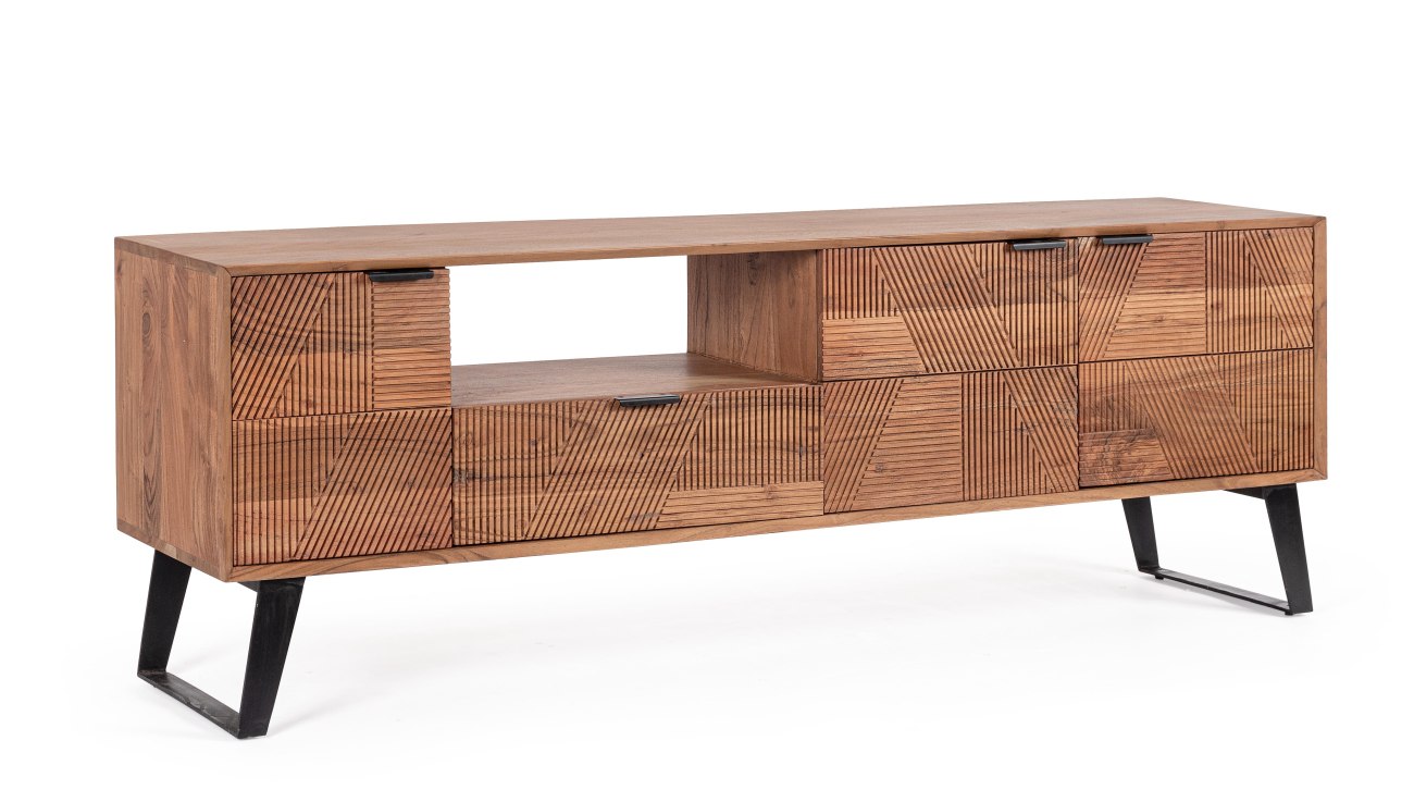 TV Board Isar aus Akazienholz, 175 cm TV Board Isar aus Akazienholz, 175 cm