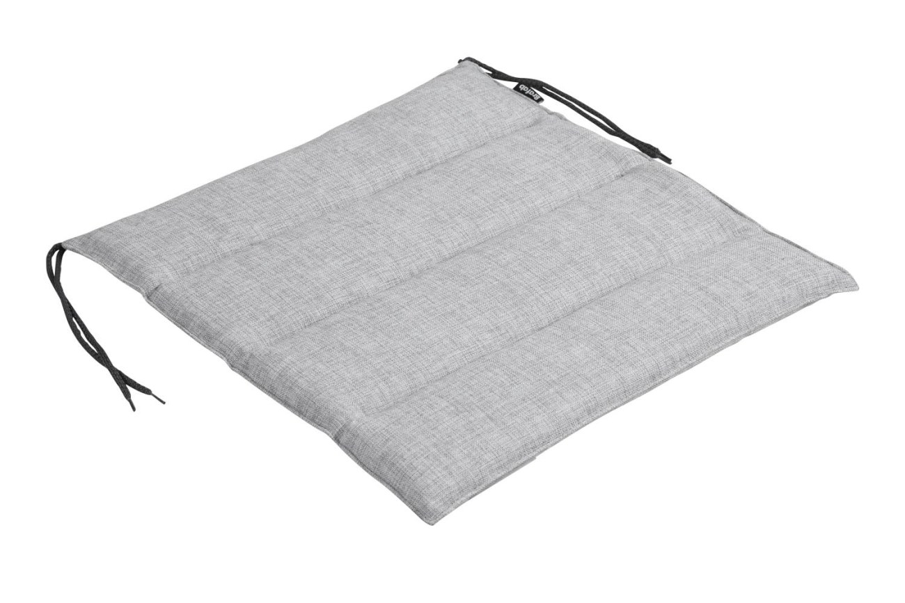 Sitzkissen für Gartenstuhl Delia, Hellgrau Sitzkissen für Gartenstuhl Delia, Hellgrau