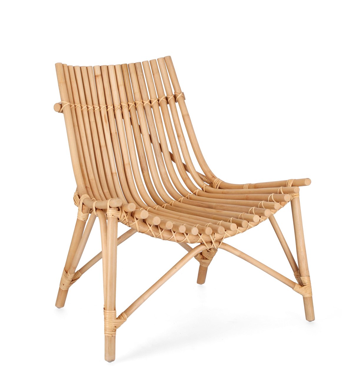 Sessel Menendez aus Rattan, Natur Sessel Menendez aus Rattan, Natur