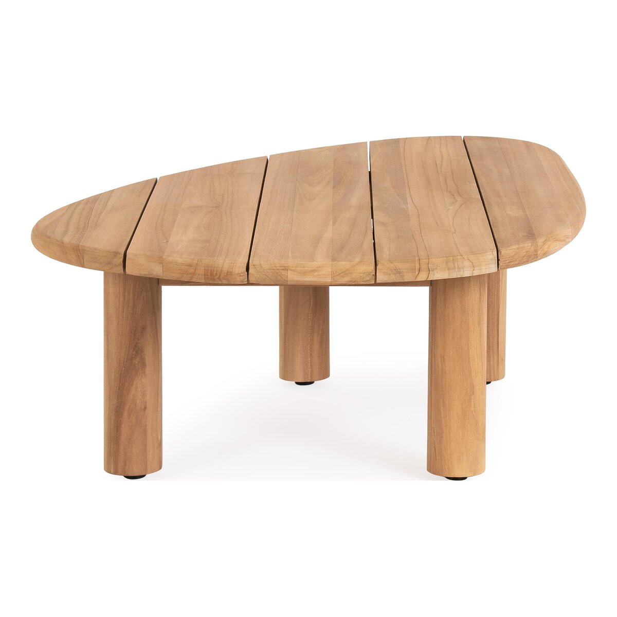 Gartencouchtisch Titus - Teakholz massiv Natur, 120 x 78 cm