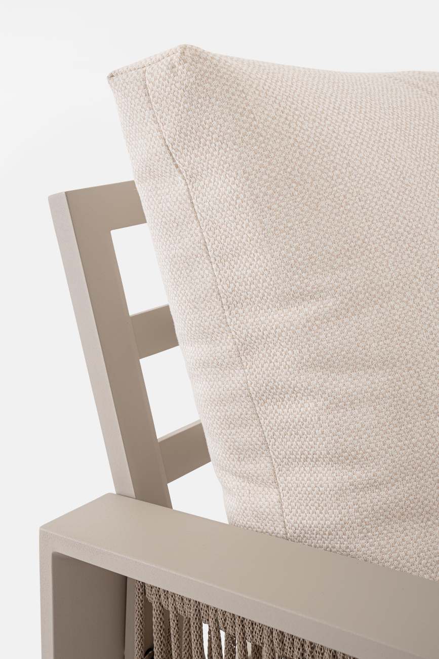Garten-Set Captiva 4er Gruppe, Taupe
