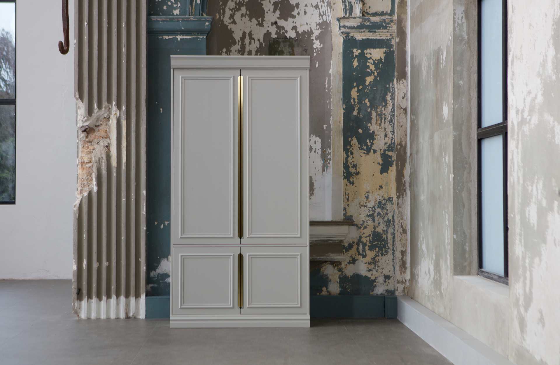 Schrank Organzie aus Kiefernholz, 44 cm