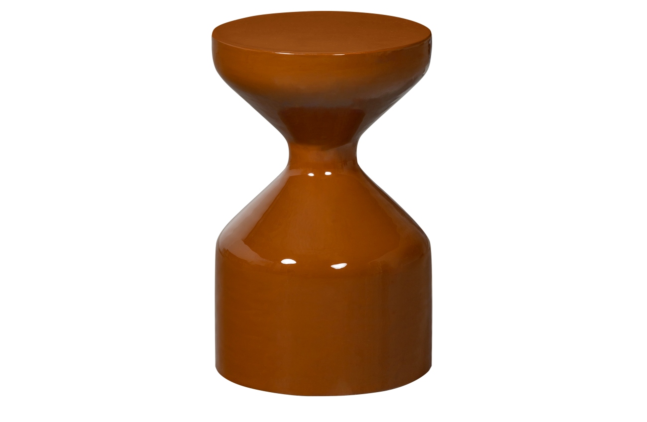 Beistelltisch Floyd aus Metall, Ø 30cm Beistelltisch Floyd aus Metall, Braun