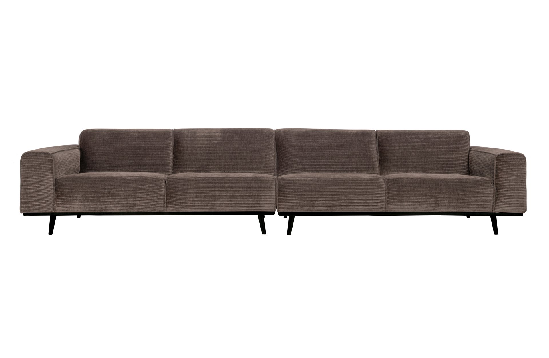 Sofa Statement XL aus gewebten Jacquard, Taupe Sofa Statement XL aus gewebten Jacquard, Taupe