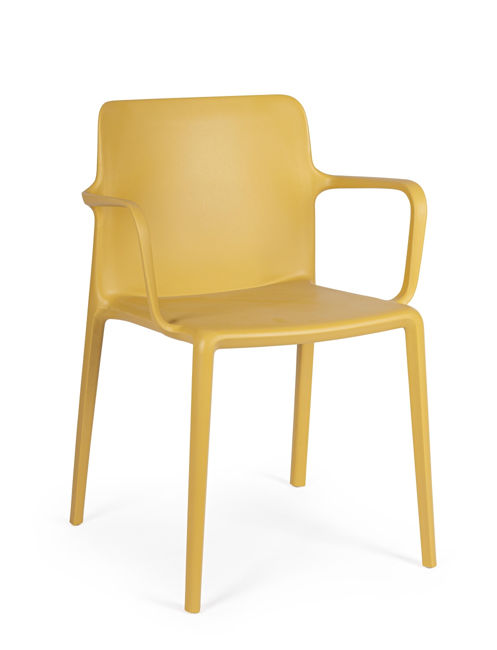 Stuhl Chloris 4er-Set mit Armlehne, Ocker Stuhl Chloris 4er-Set mit Armlehne, Ocker