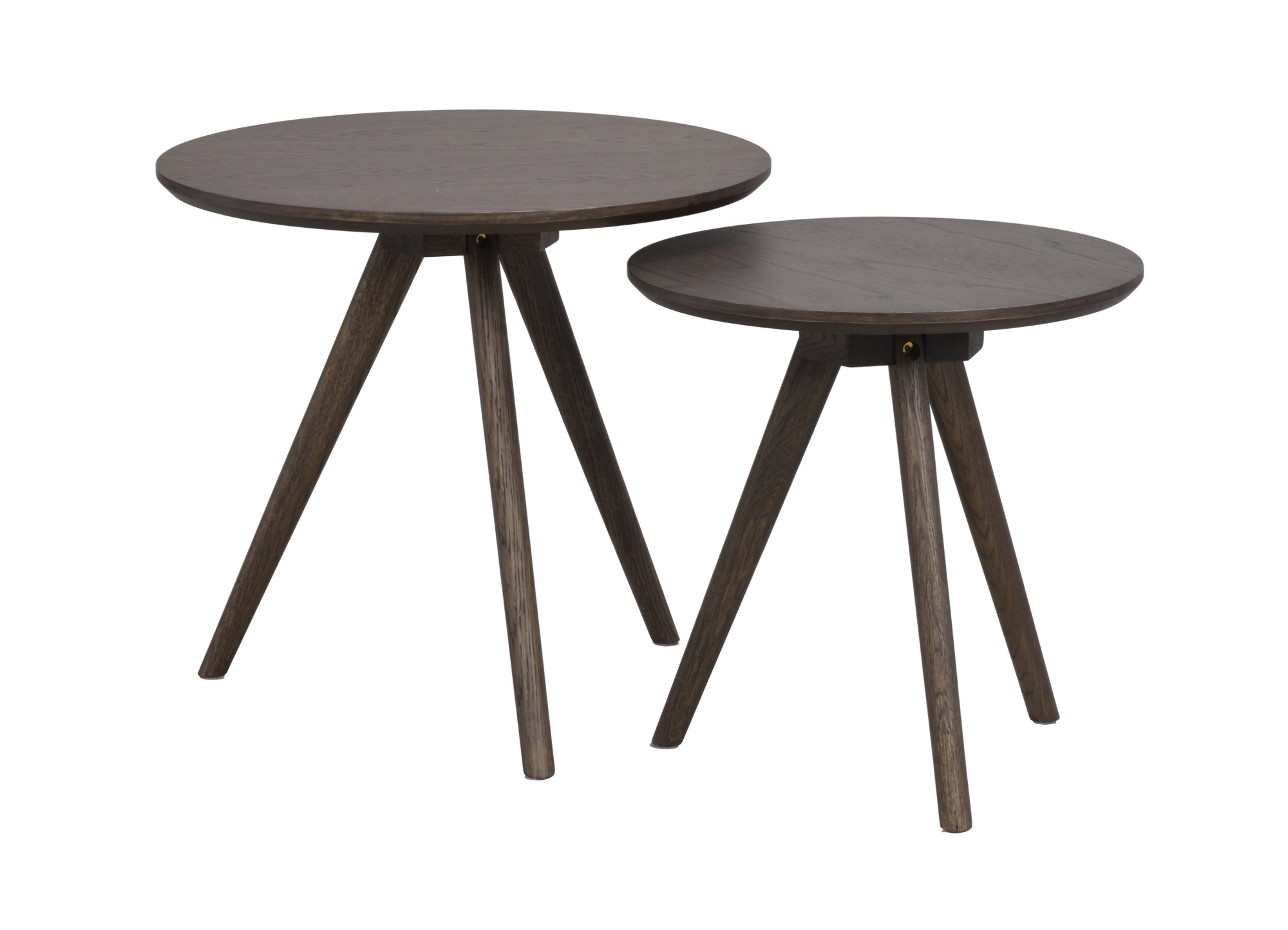 Jetzt entdecken: Beistelltisch Yumi 2er-Set, Braun mit hochwertiger Verarbeitung. Beistelltisch Yumi 2er-Set, Braun