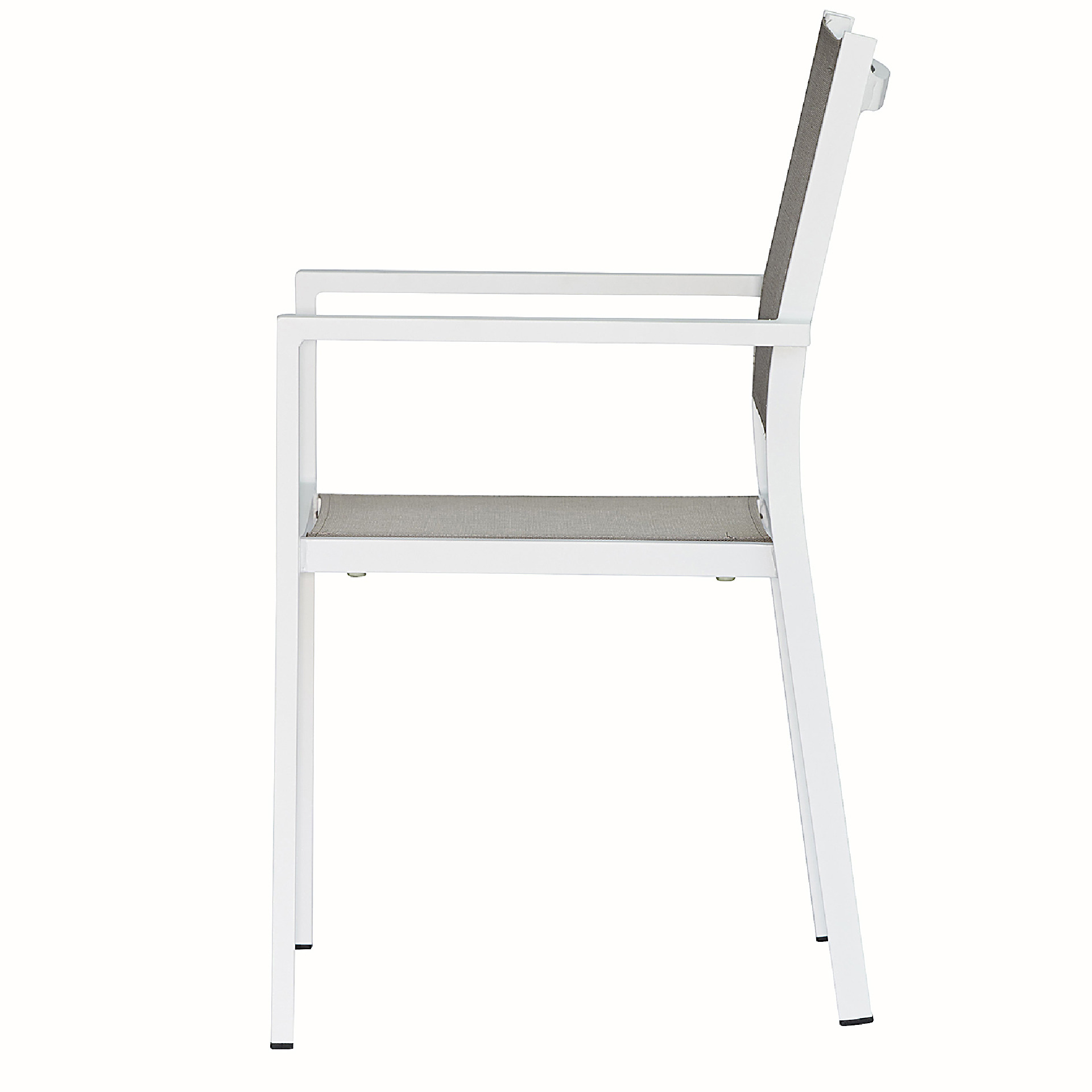 JanKurtz Gartenstuhl Gartensessel Aria Armlehne Textilene Aluminium stapelbar