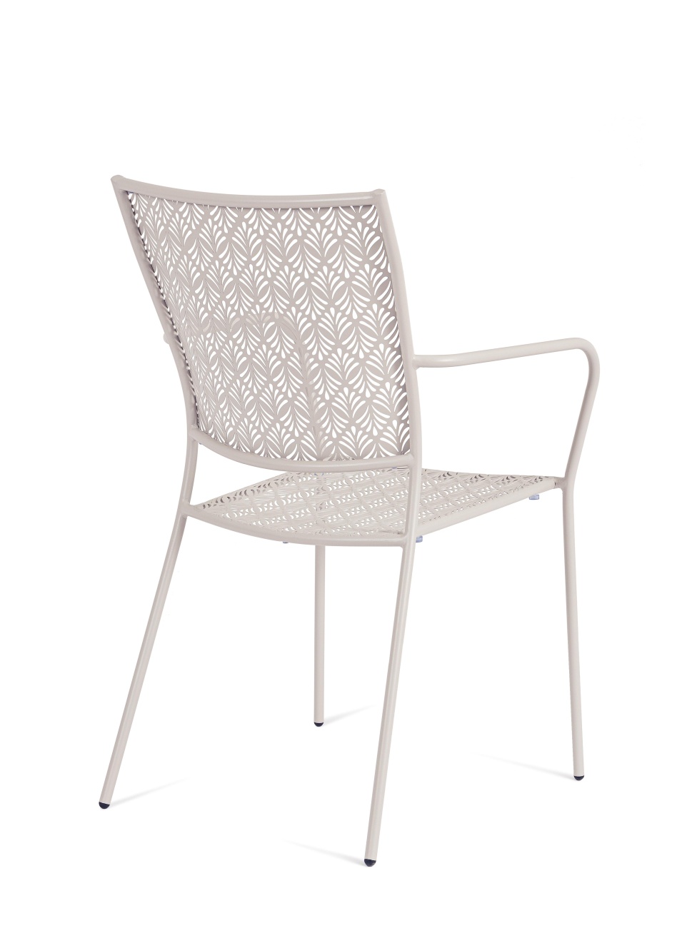 Gartenstuhl Lizette aus Metall, Griz