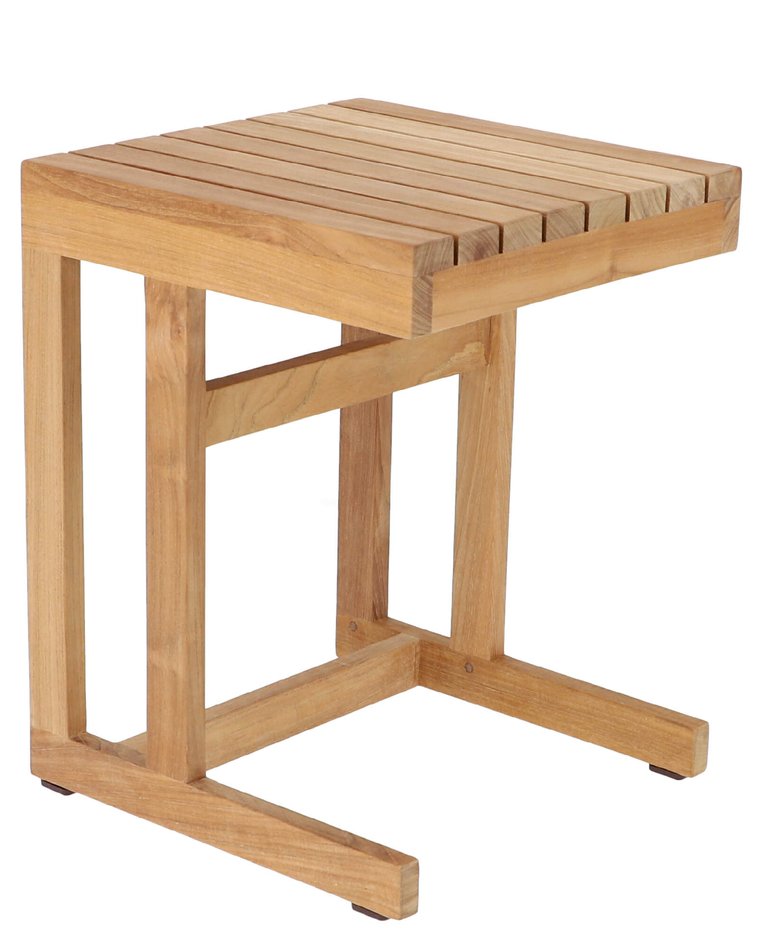 JanKurtz Garten Beistelltisch Cero Teakholz massiv Beistelltisch Cero aus Teakholz, 35x35x45 cm