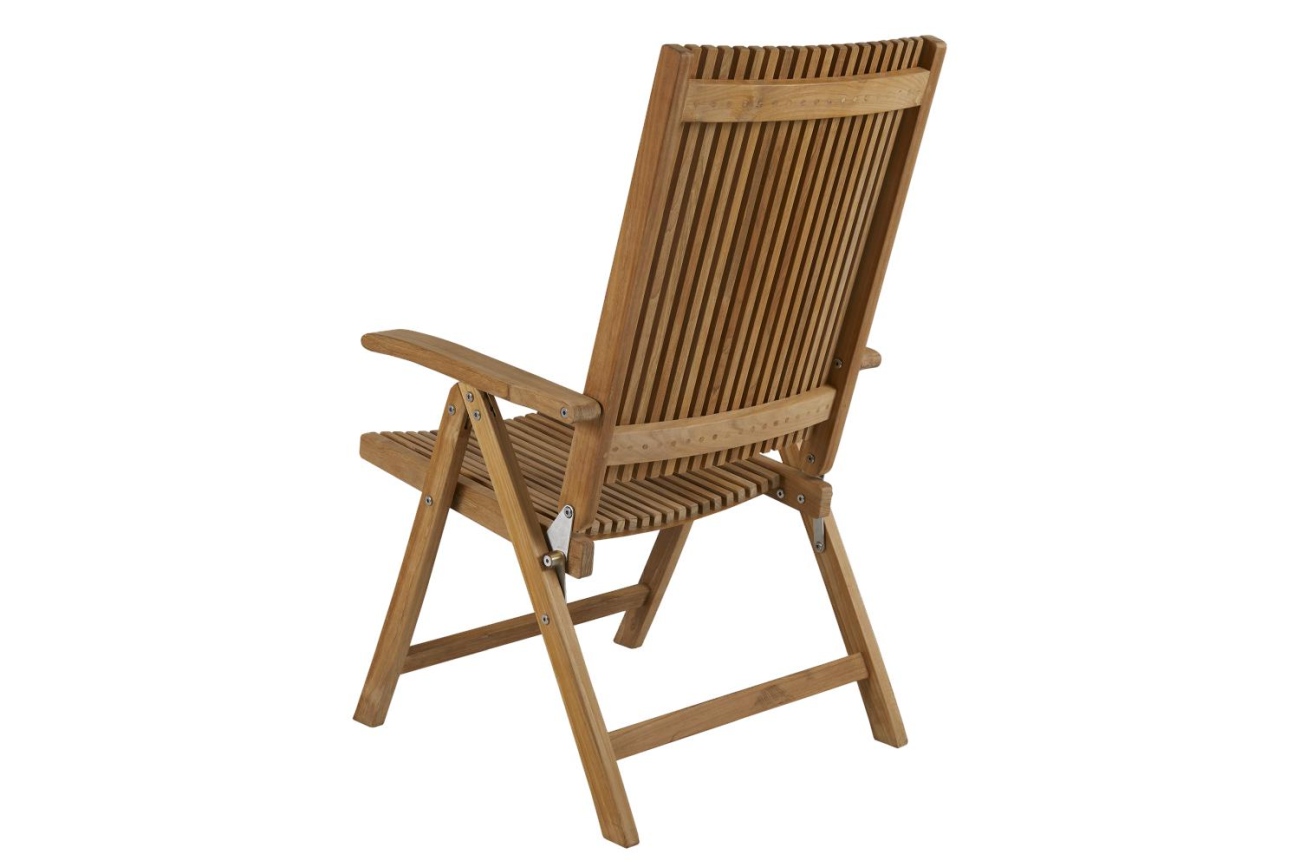 Der Gartenstuhl Julita überzeugt mit seinem modernen Design. Gefertigt wurde er aus Teakholz, welches einen natürlichen Farbton besitzt. Das Gestell ist auch aus Teakholz und hat eine natürliche Farbe. Die Sitzhöhe des Stuhls beträgt 44 cm.