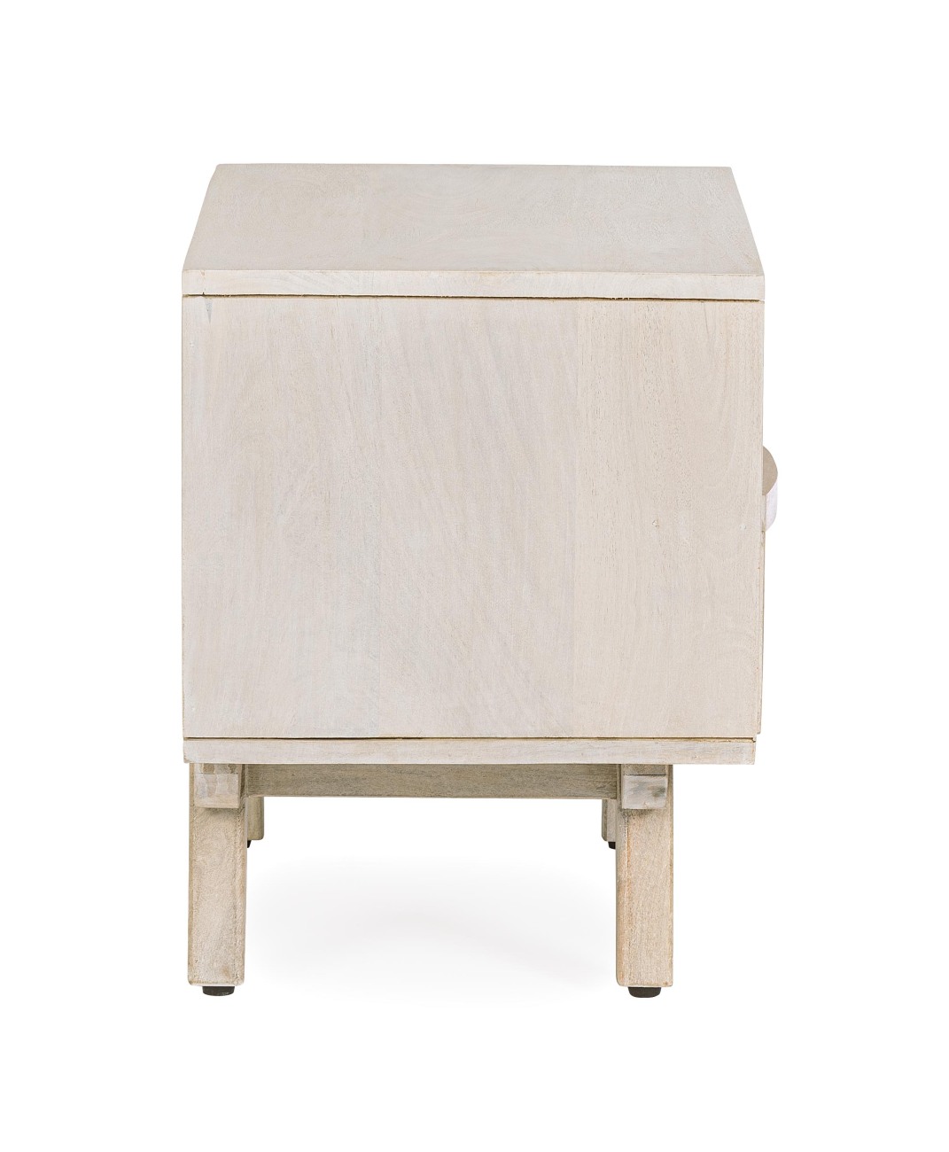 Nachttisch Sahana aus Mangoholz, Geschlossen