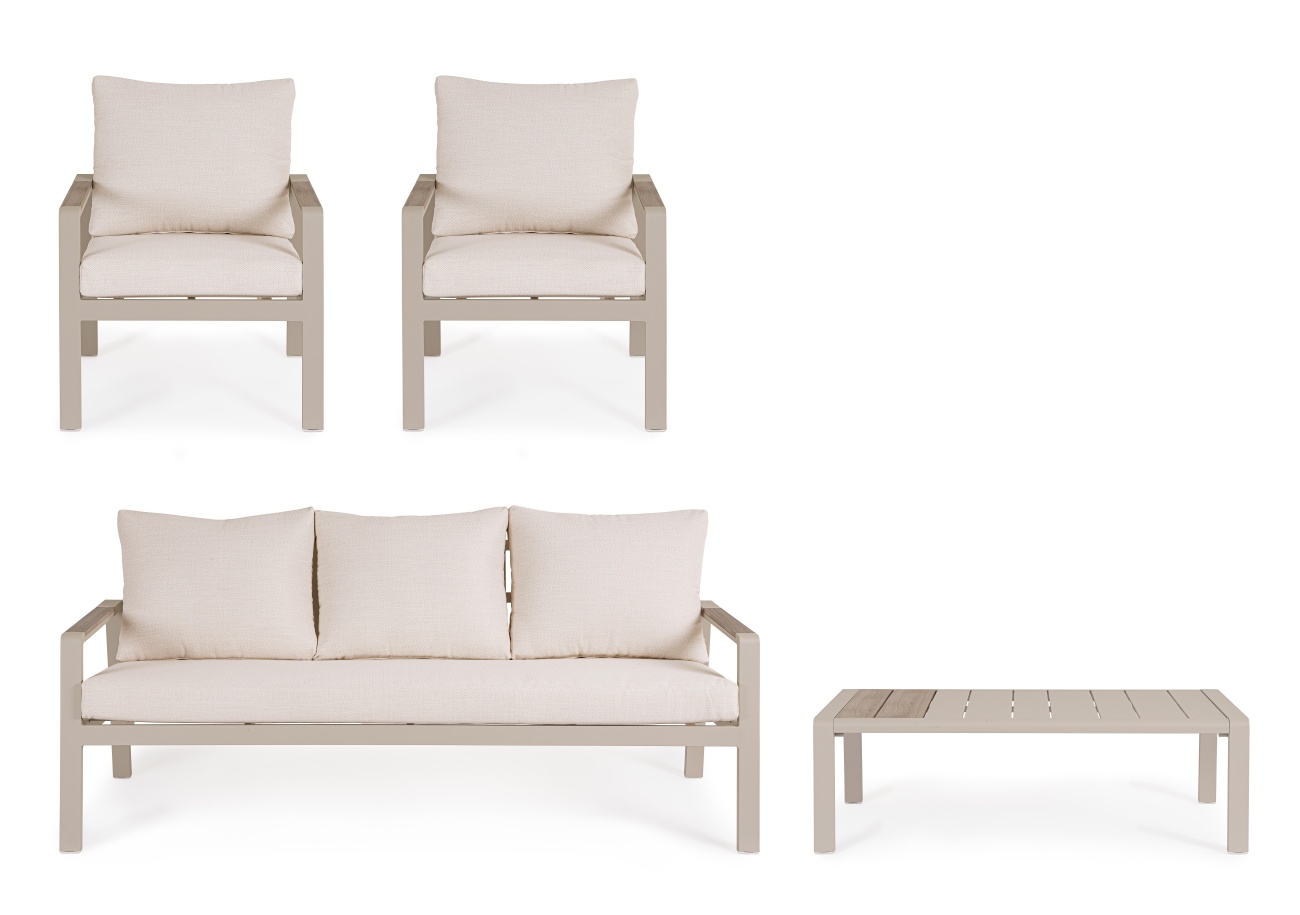 Garten-Set Elna 4er Gruppe, Peyote