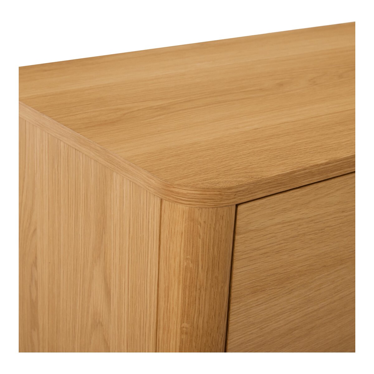 TV-Board Gorbin Eiche Natur 180 cm - mit Türen & Soft-Close