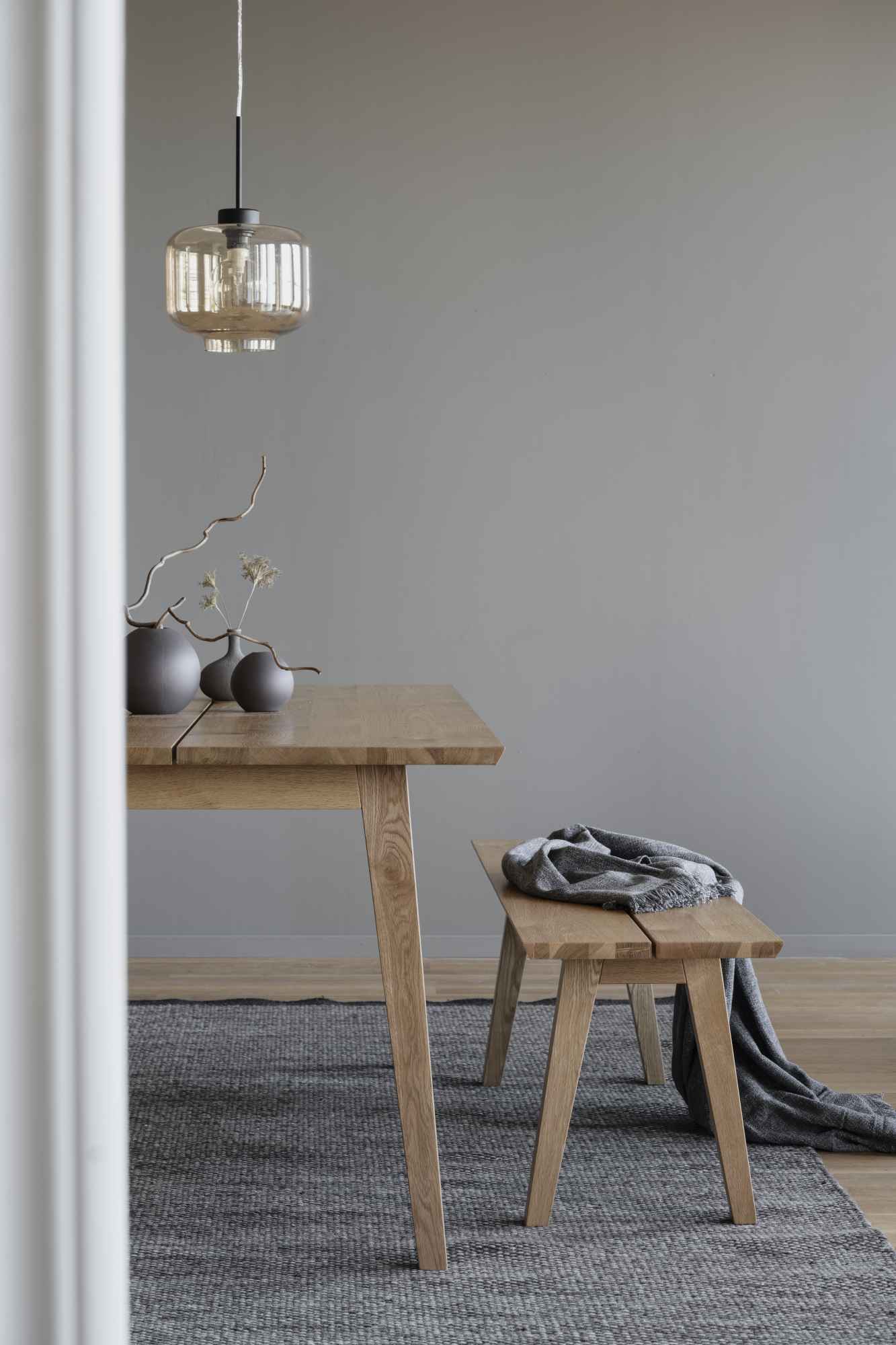 Sitzbank Melfort, Eiche – stilvoller Blickfang für Ihr Zuhause.