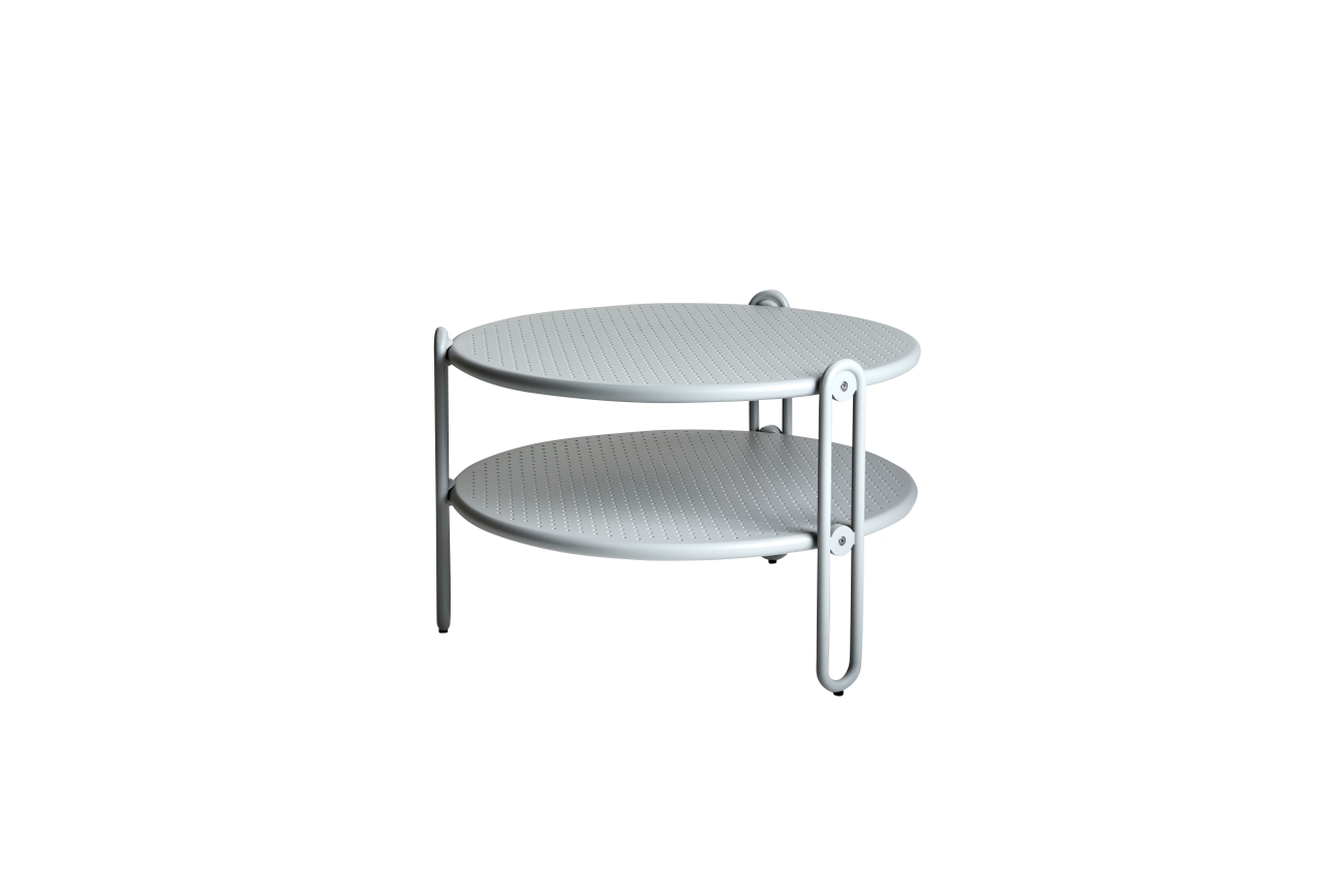 Gartencouchtisch Blixt Ø 65 cm, Hellgrau Gartencouchtisch Blixt Ø 65 cm, Hellgrau