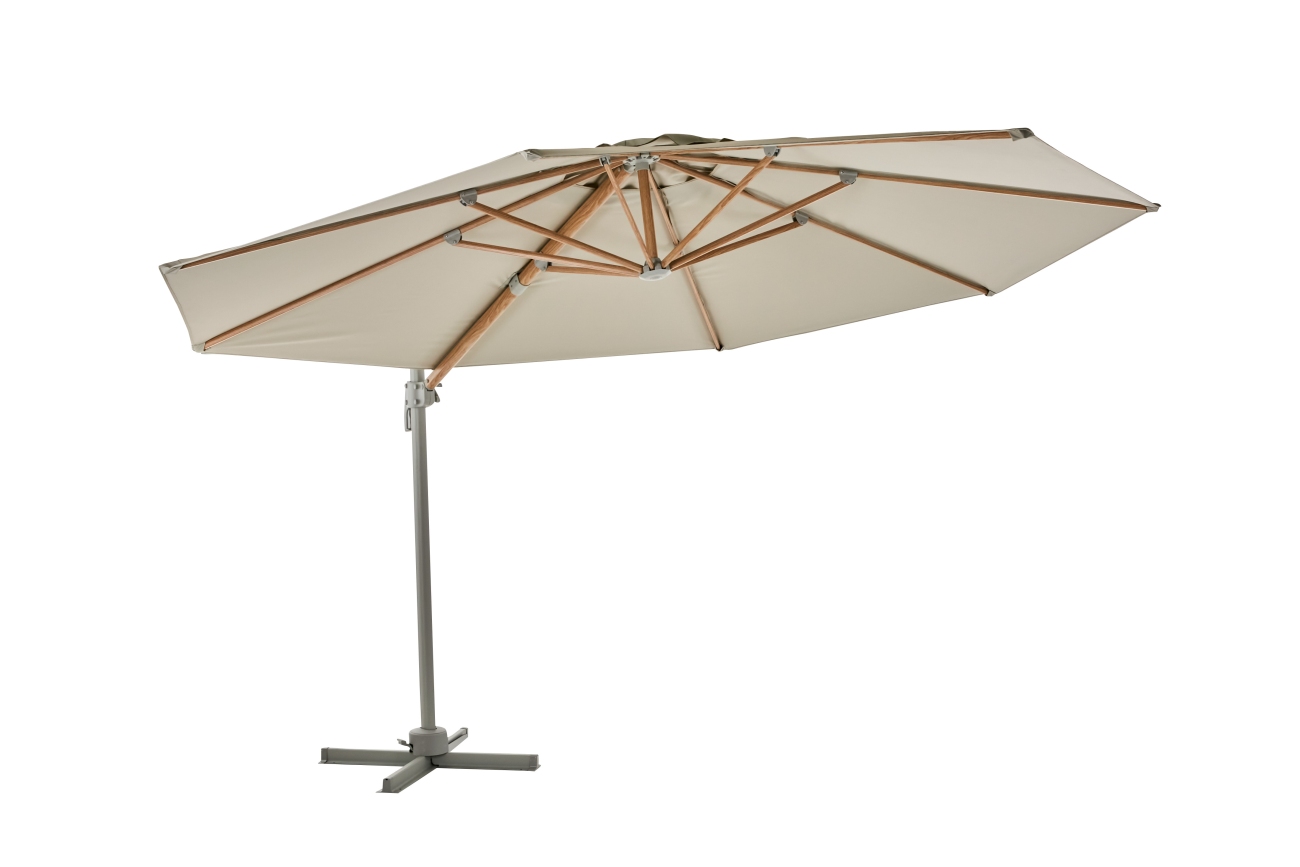 Sonnenschirm Luzzi Ø 350 cm, Beige Sonnenschirm Luzzi Ø 350 cm, Beige