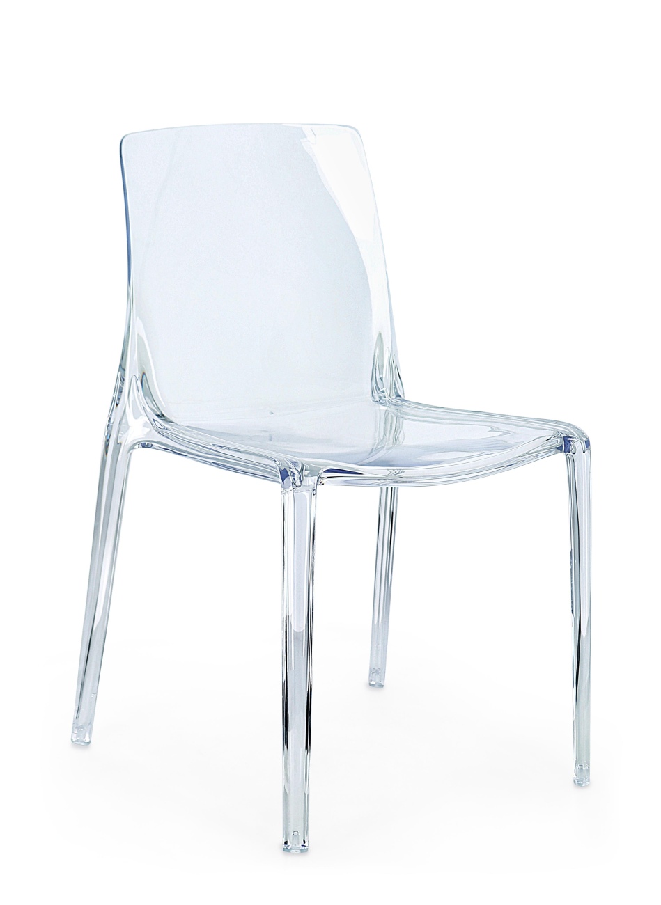 Gartenstuhl Adele 4er-Set, Transparent