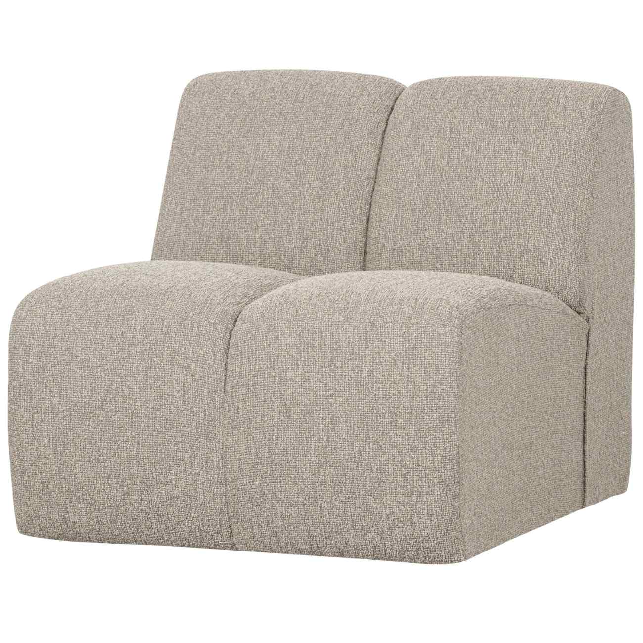 Modulsofa Mojo Boucle Einzel-Element, Beige Modulsofa Mojo Boucle Einzel-Element, Beige