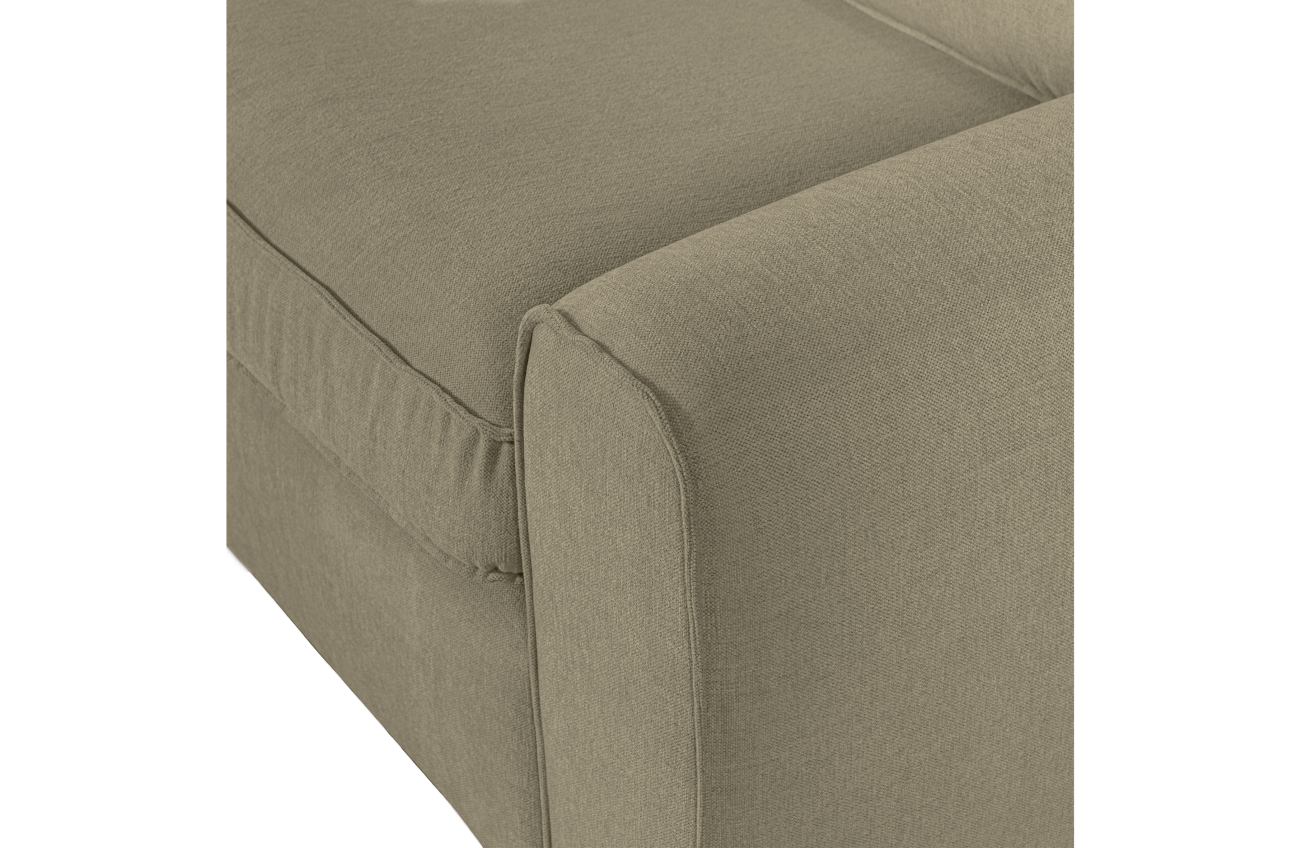 Das Ecksofa Freek überzeugt mit seinem modernen Stil. Gefertigt wurde es aus Malange-Stoff, welches einen hellgrünen Farbton besitzt. Diese Variante hat die Ausführung Links. Das Sofa verfügt über zwei Einzelteile, welche leicht zum zusammenstecken sind. 