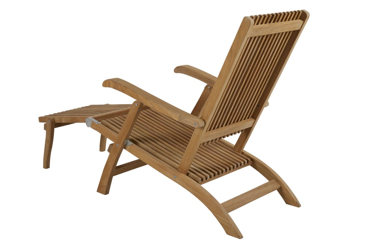 Der Liegestuhl Julita überzeugt mit seinem modernen Design. Gefertigt wurde er aus Teakholz, welches einen natürlichen Farbton besitzt. Das Gestell ist auch aus Teakholz und hat eine natürliche Farbe. Die Sitzhöhe des Stuhls beträgt 34 cm.