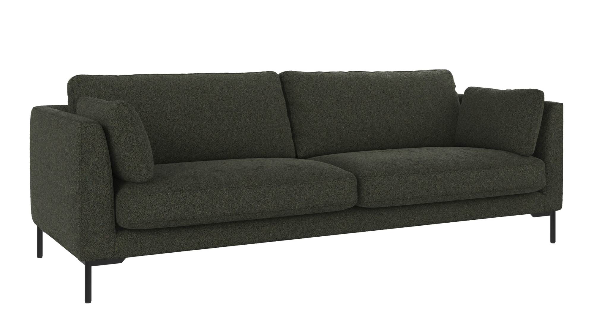 Sofa Corwin 3-Sitzer, Bezug Alice Grün