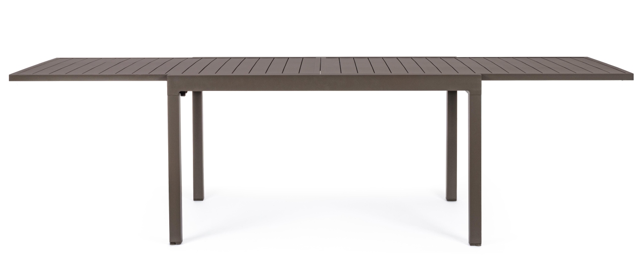Gartenesstisch Pelagius 135-270x90 cm, Coffee