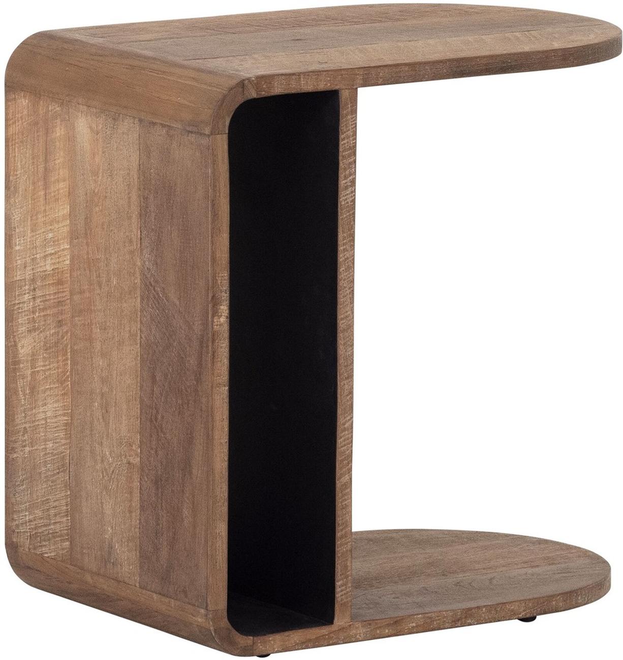 Beistelltisch Evo aus recyceltem Teakholz Beistelltisch Evo aus recyceltem Teakholz