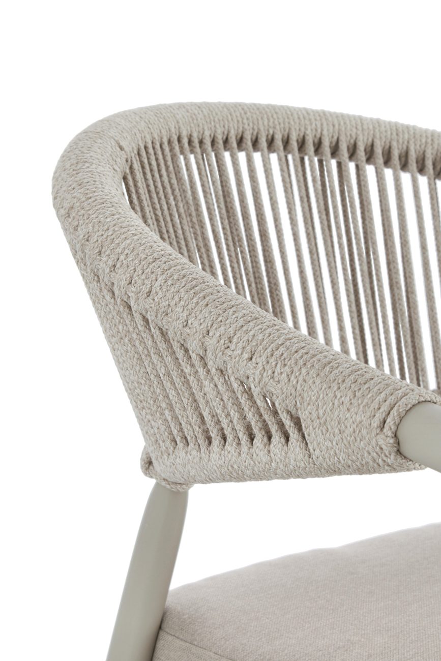 Gartenstuhl Millor aus Aluminium, Saturn / Saturn