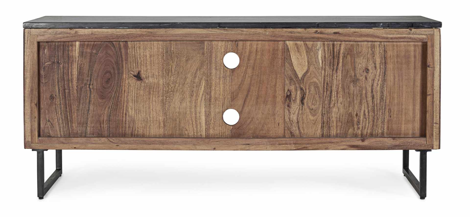 TV-Board Norfolk aus Akazienholz, 130 cm