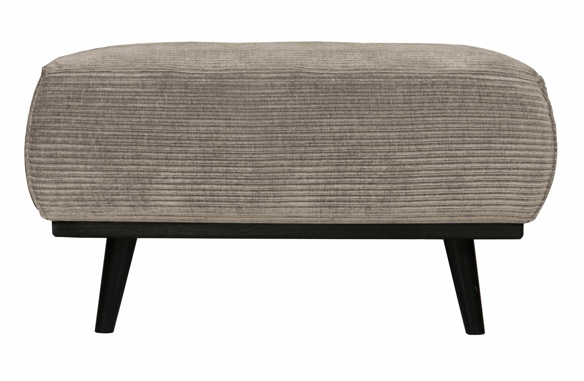 Hocker Statement aus gewebten Jacquard, Beige Hocker Statement aus gewebten Jacquard, Beige