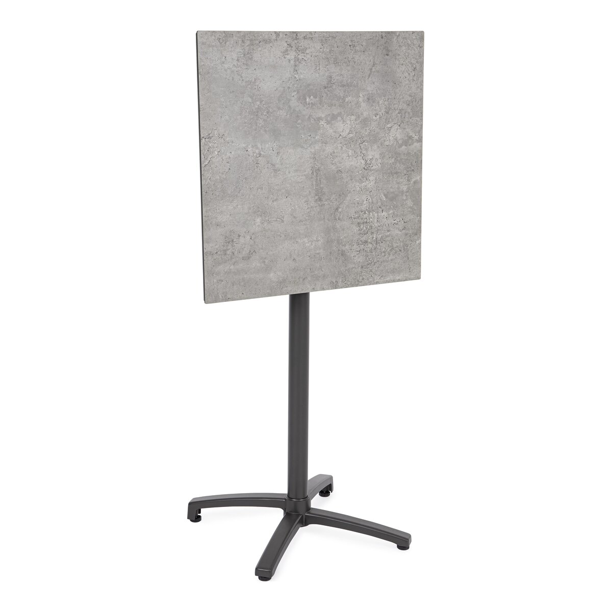 Gartenbartisch Claret Hoch - Aluminium, 70 x 70 cm, Anthrazit