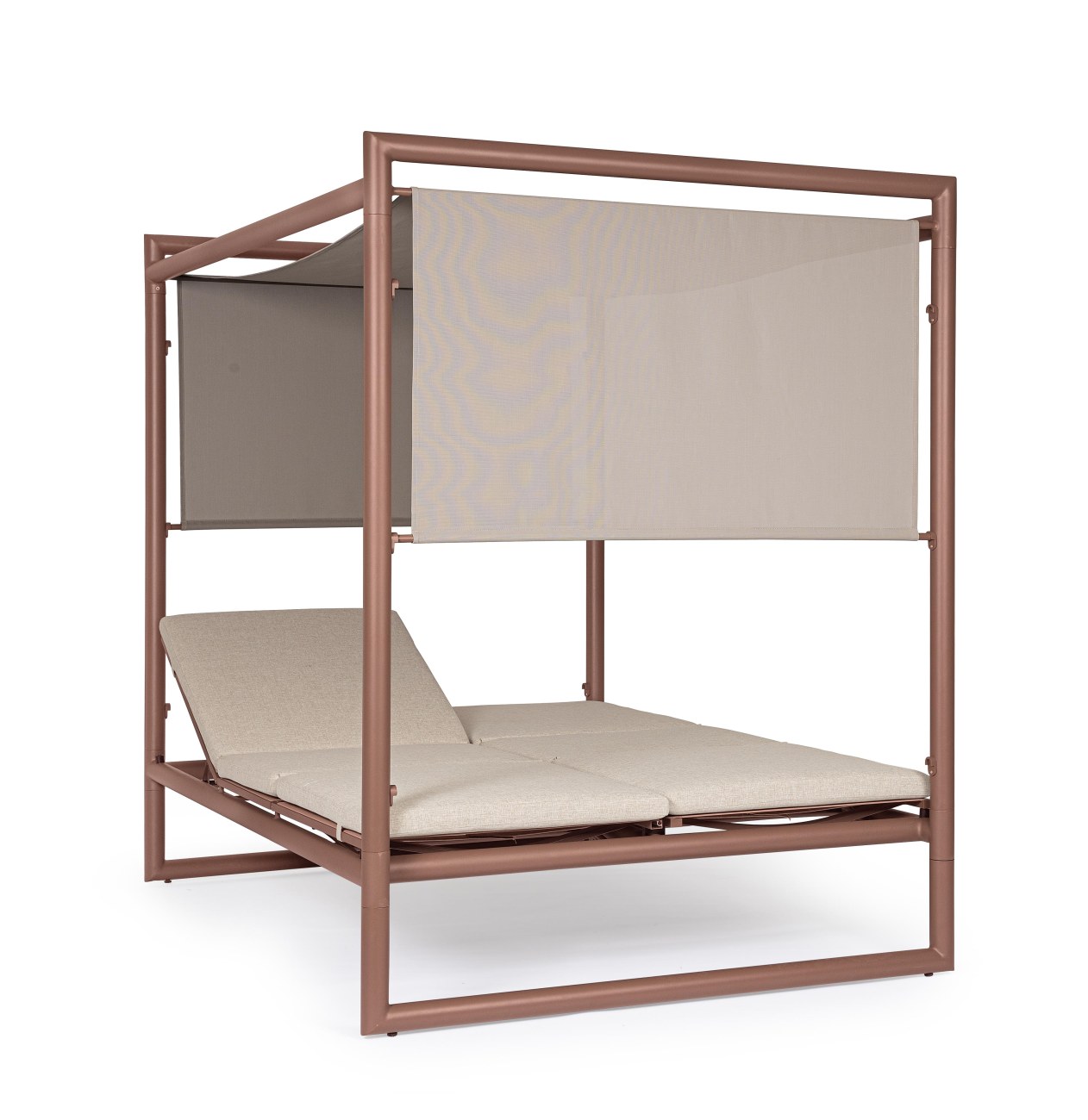 Gartendaybed Konnor aus Aluminium, Barin