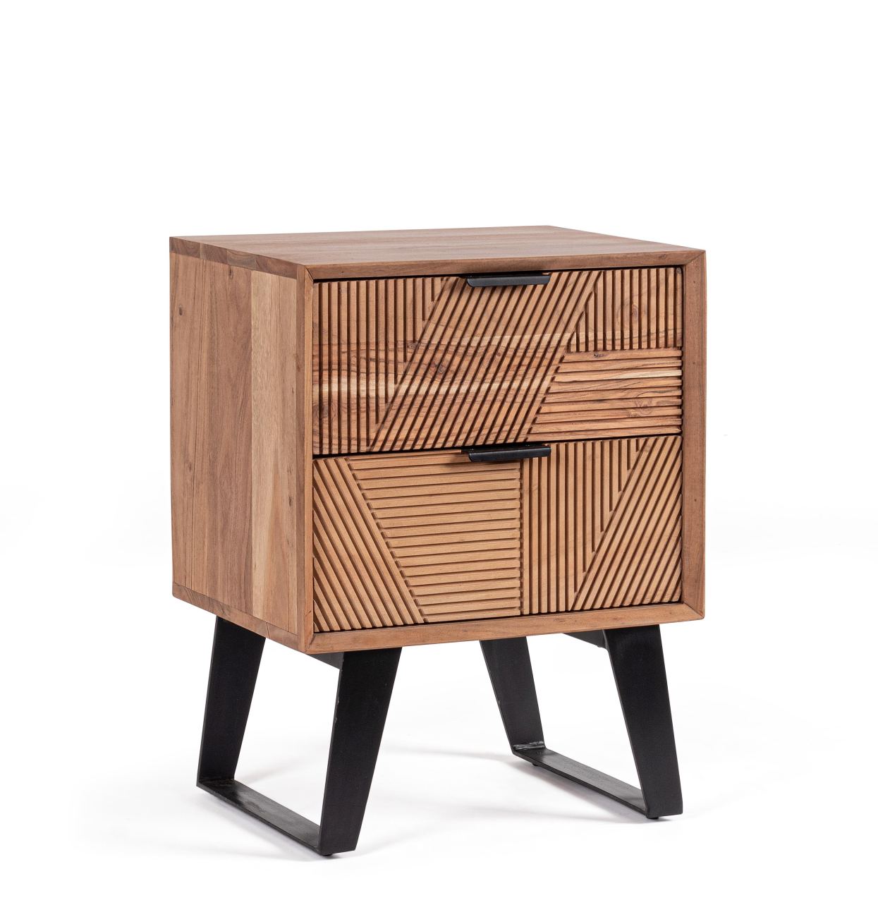 Nachttisch Isar aus Akazienholz Nachttisch Isar aus Akazienholz