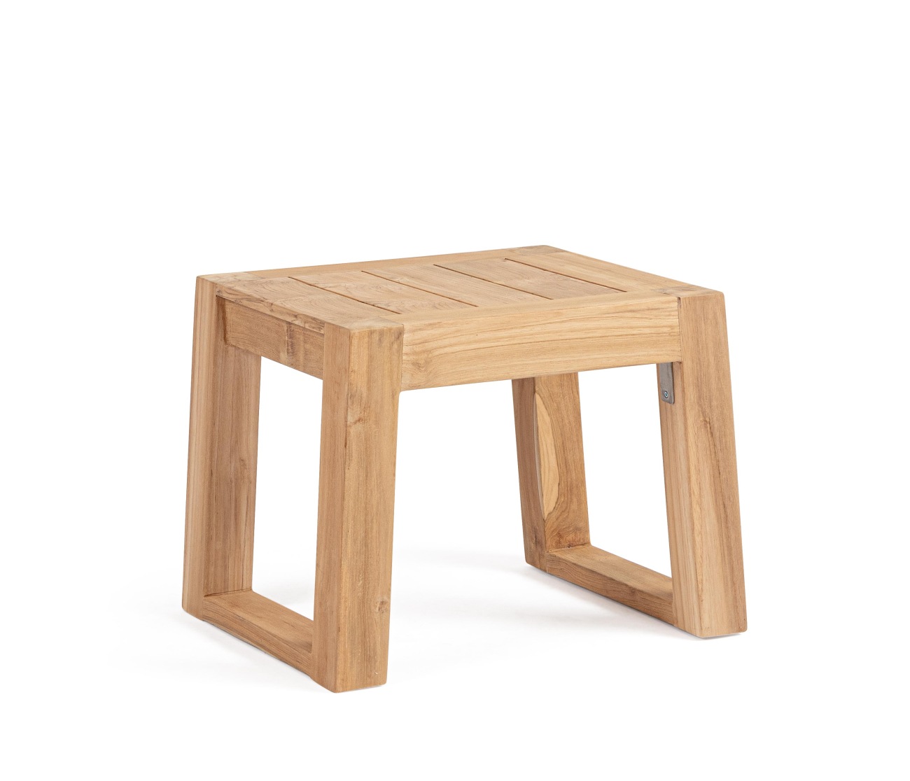 Gartenbeistelltisch Jeremy aus Teakholz, Natur Gartenbeistelltisch Jeremy aus Teakholz, Natur