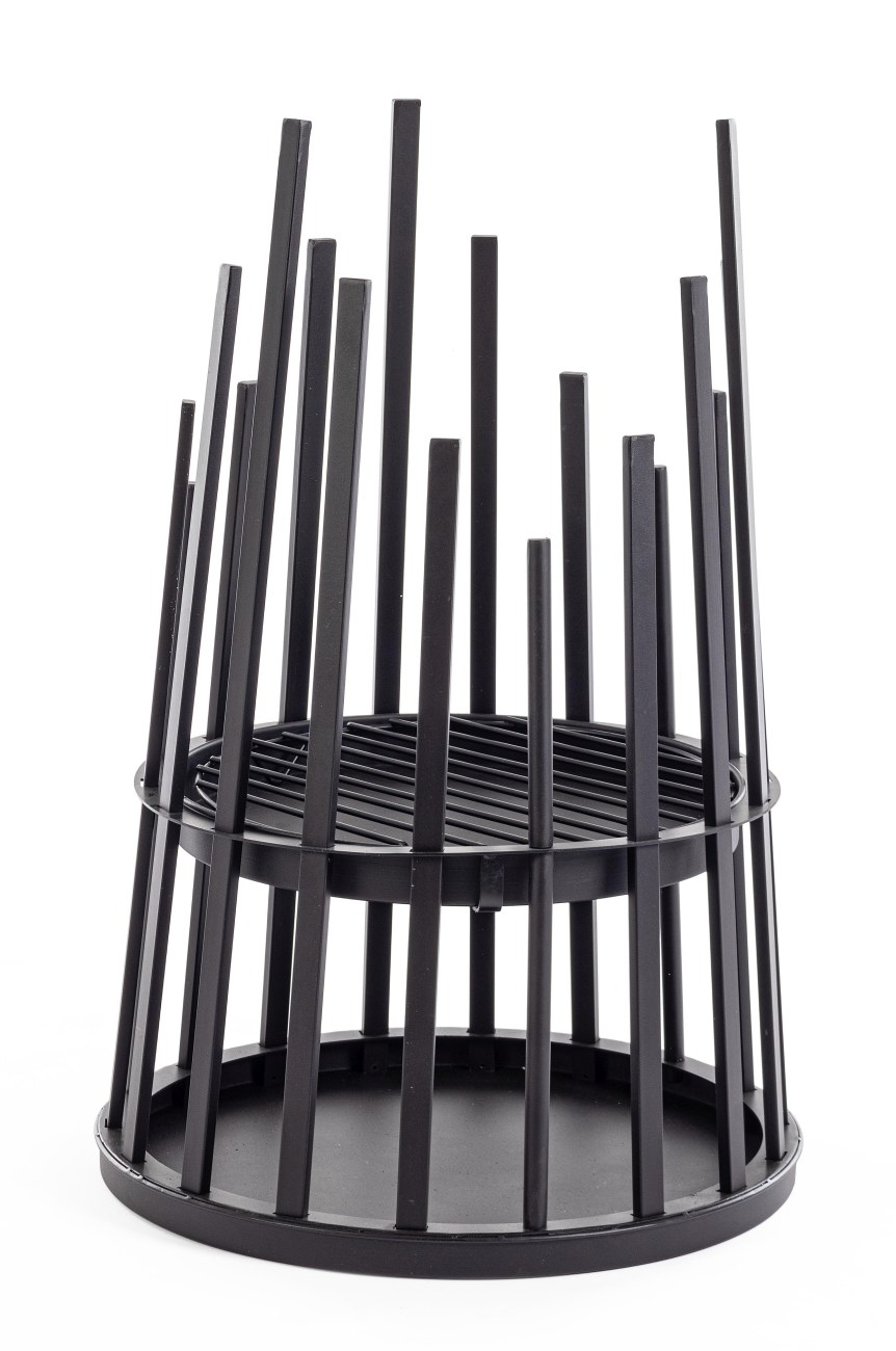 Feuerschale Alabama aus Metall, Schwarz Feuerschale Alabama aus Metall, Schwarz