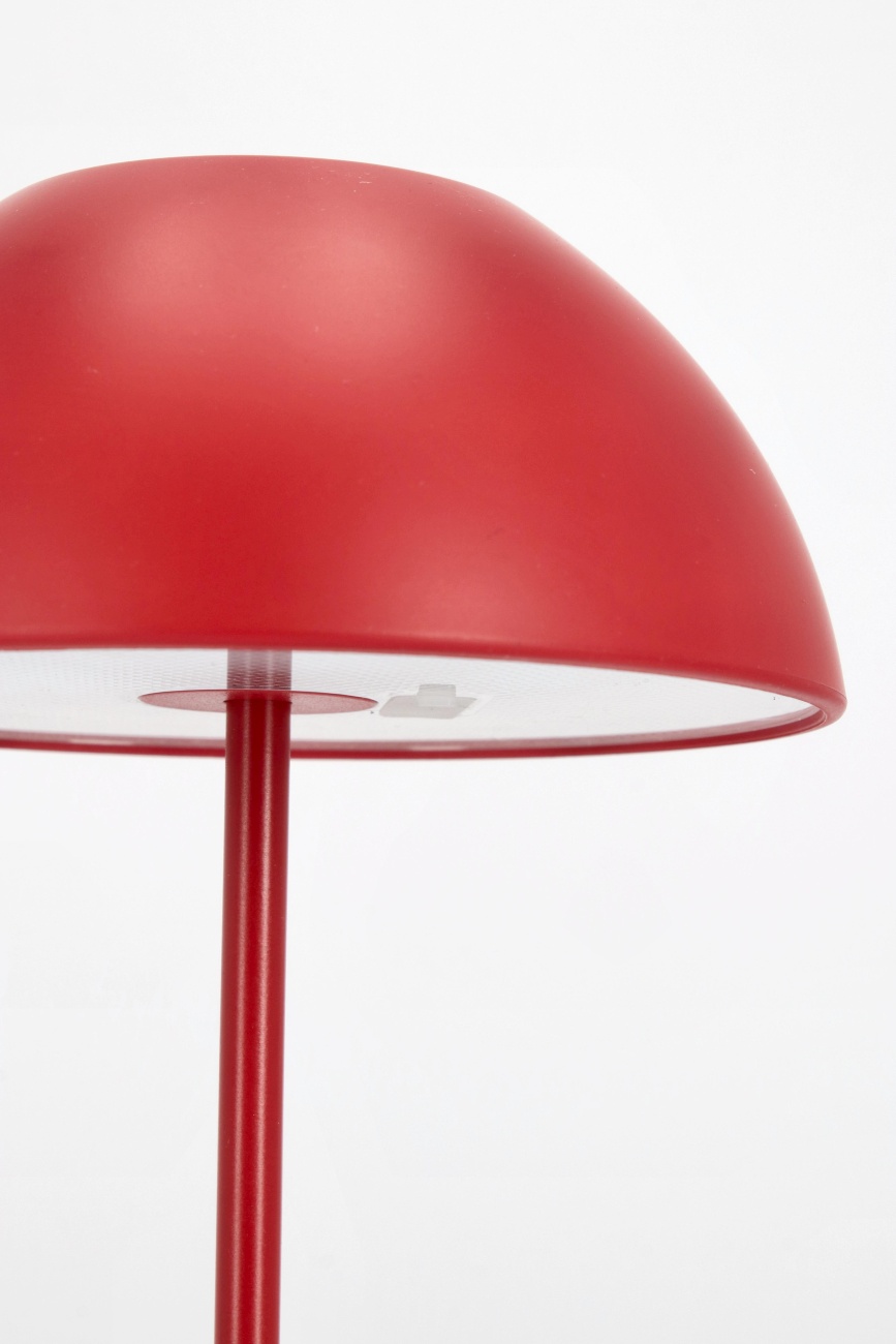 Gartentischleuchte Beren mit LED, Rot