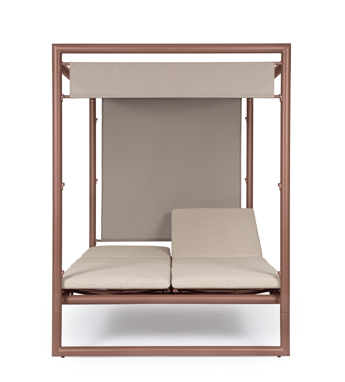 Gartendaybed Konnor aus Aluminium, Barin