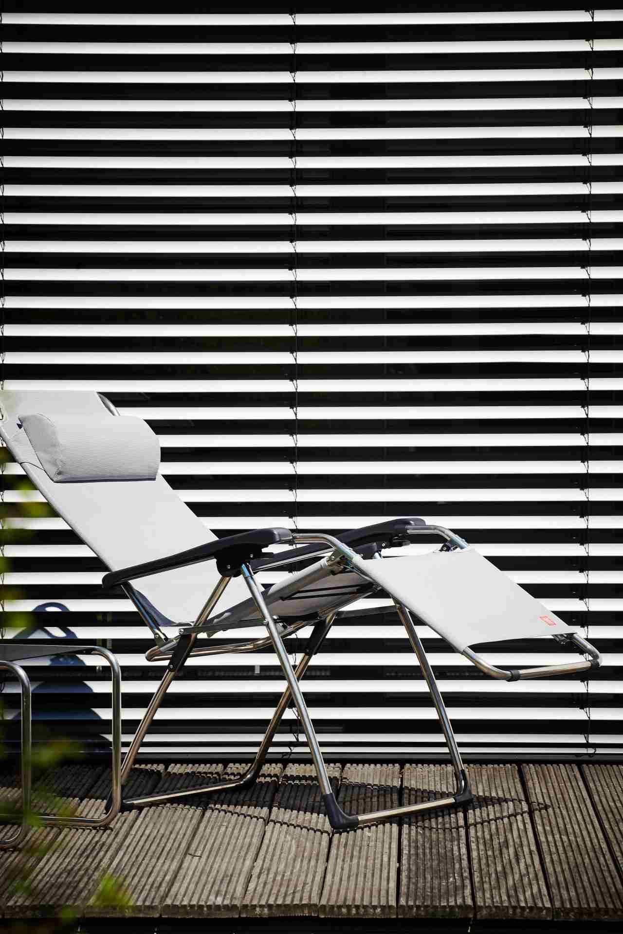 Relaxliege Amida aus Aluminium, Grau Relaxliege Amida aus Aluminium, Grau