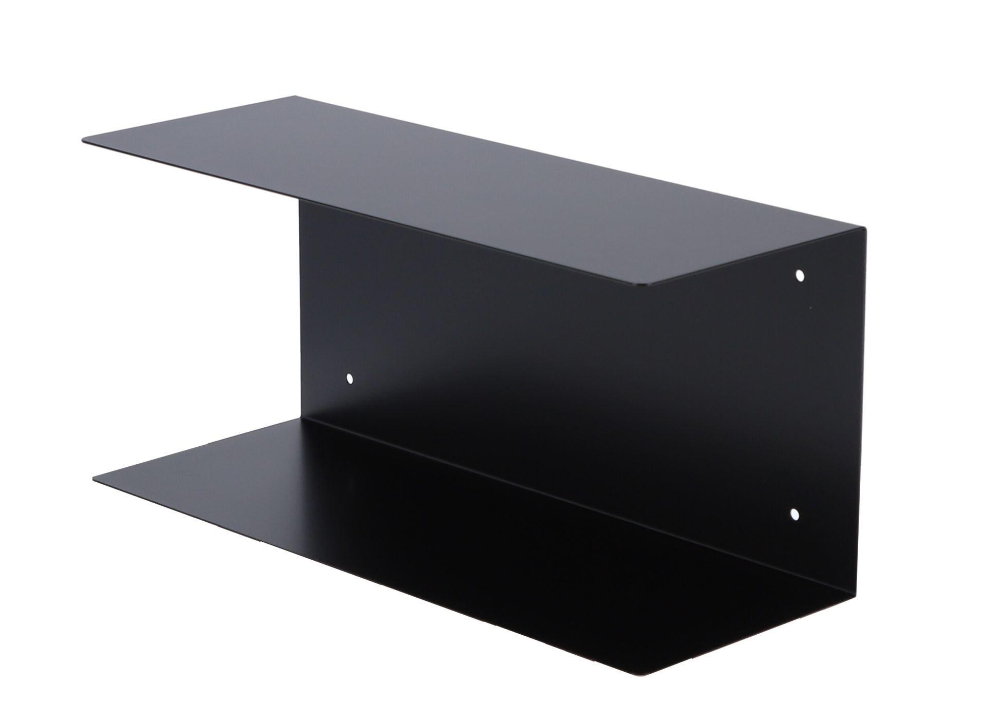 Wandregal Fleur aus Metall Schwarz, 50 cm Wandregal Fleur aus Metall Schwarz, 50 cm