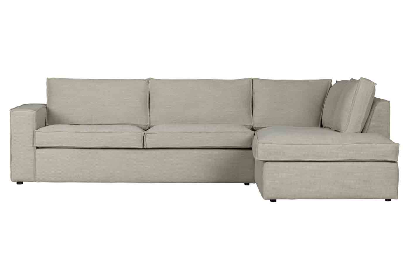 Ecksofa Freddie, Rechts, Creme Ecksofa Freddie, Rechts, Creme