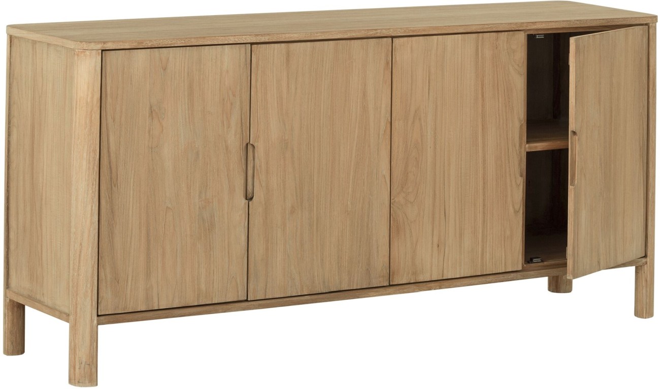 Sideboard Forte aus Teakholz, 160 cm