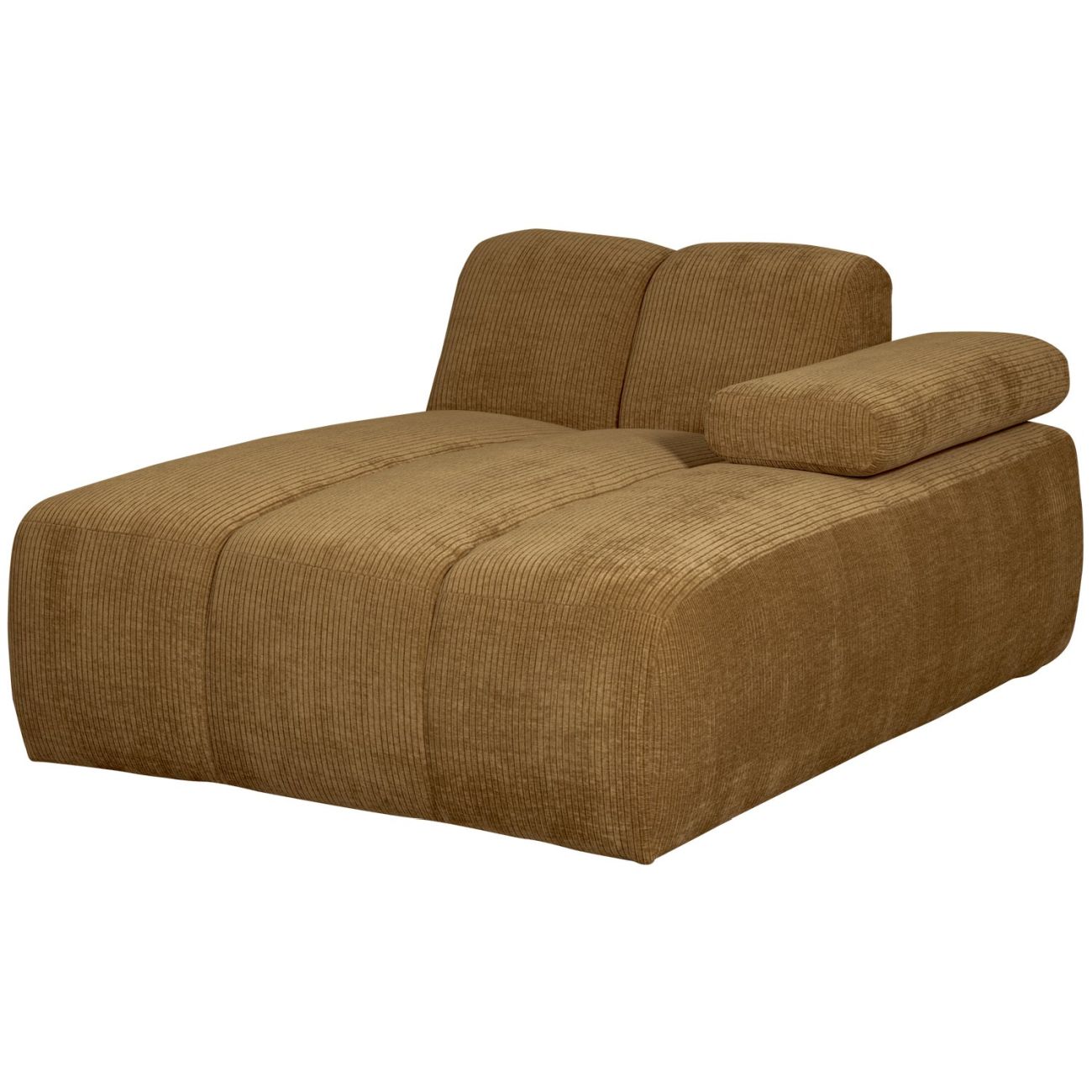 Modulsofa Mojo Flachcord Chaiselongue-Rechts, Honiggelb Modulsofa Mojo Flachcord Chaiselongue-Rechts, Honiggelb
