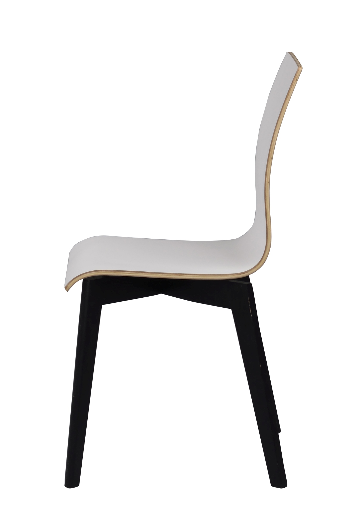 Stuhl Gracy 2er Set, Weiß / Schwarz – stilvoller Blickfang für Ihr Zuhause.