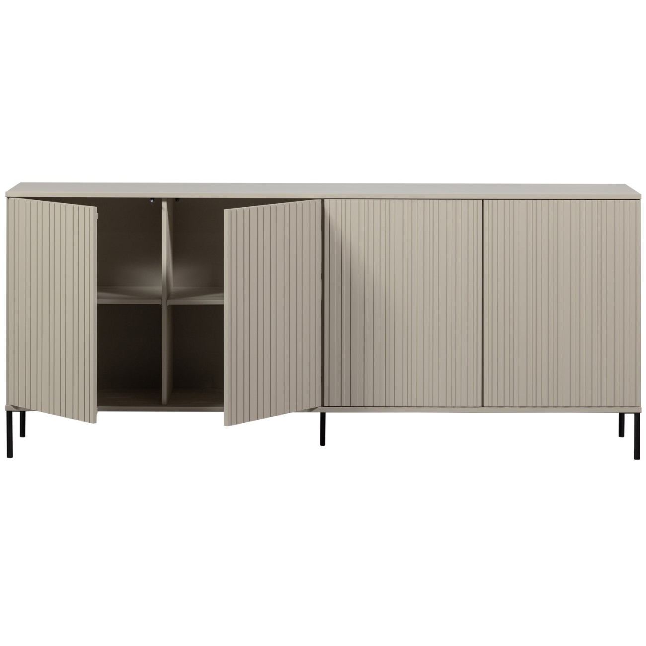 Sideboard Gravure aus Kiefernholz, Dust