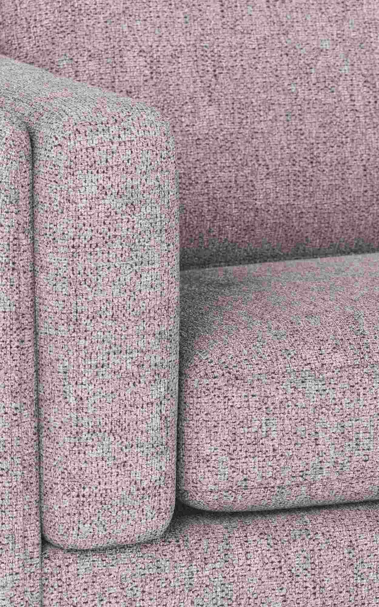 Machen Sie Ihr Zuhause komplett mit Sofa Braden 3-Sitzer, Beine Braun, Bezug Max Grau.