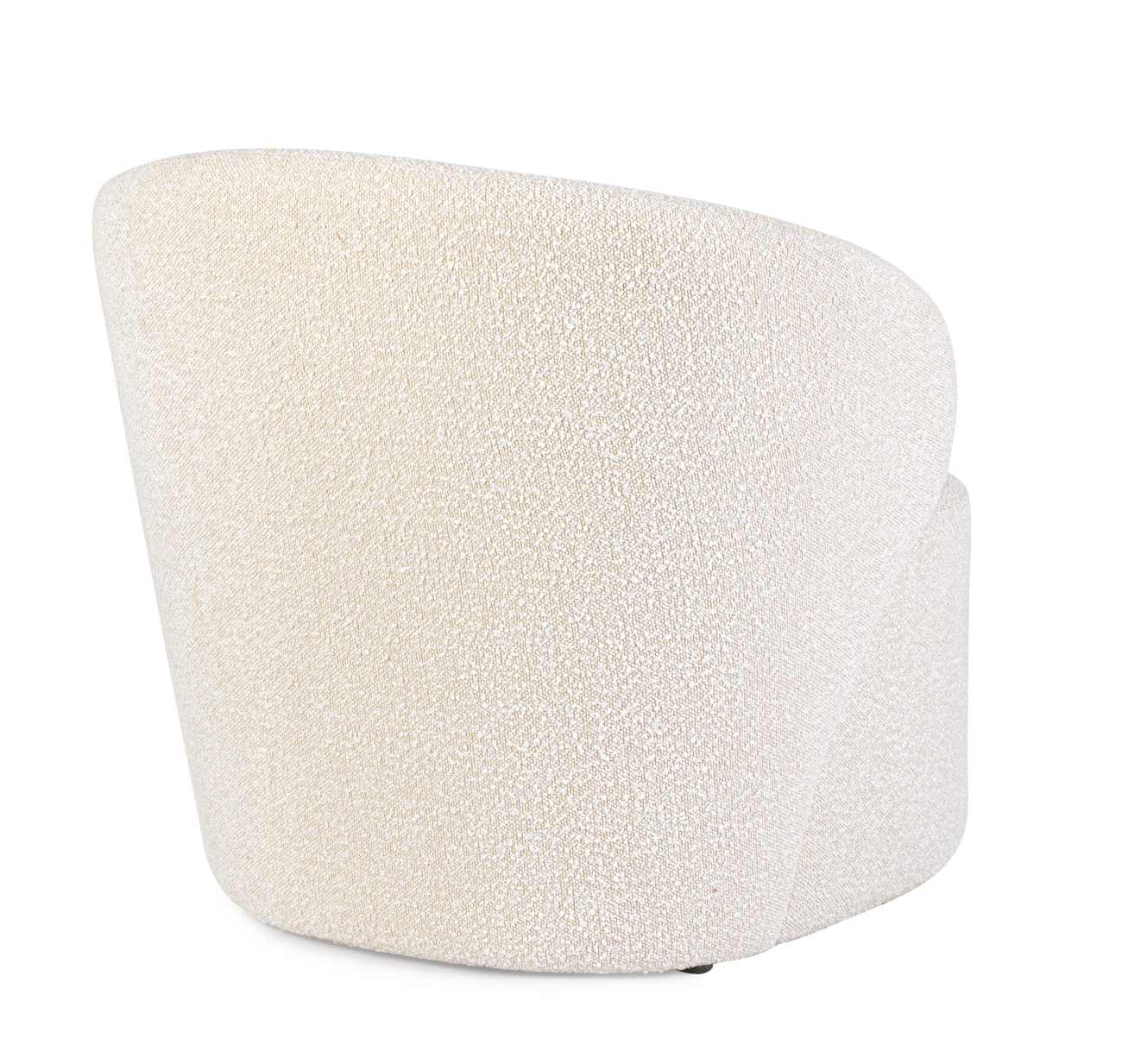 Sessel Babila aus Boucle-Stoff, Natur