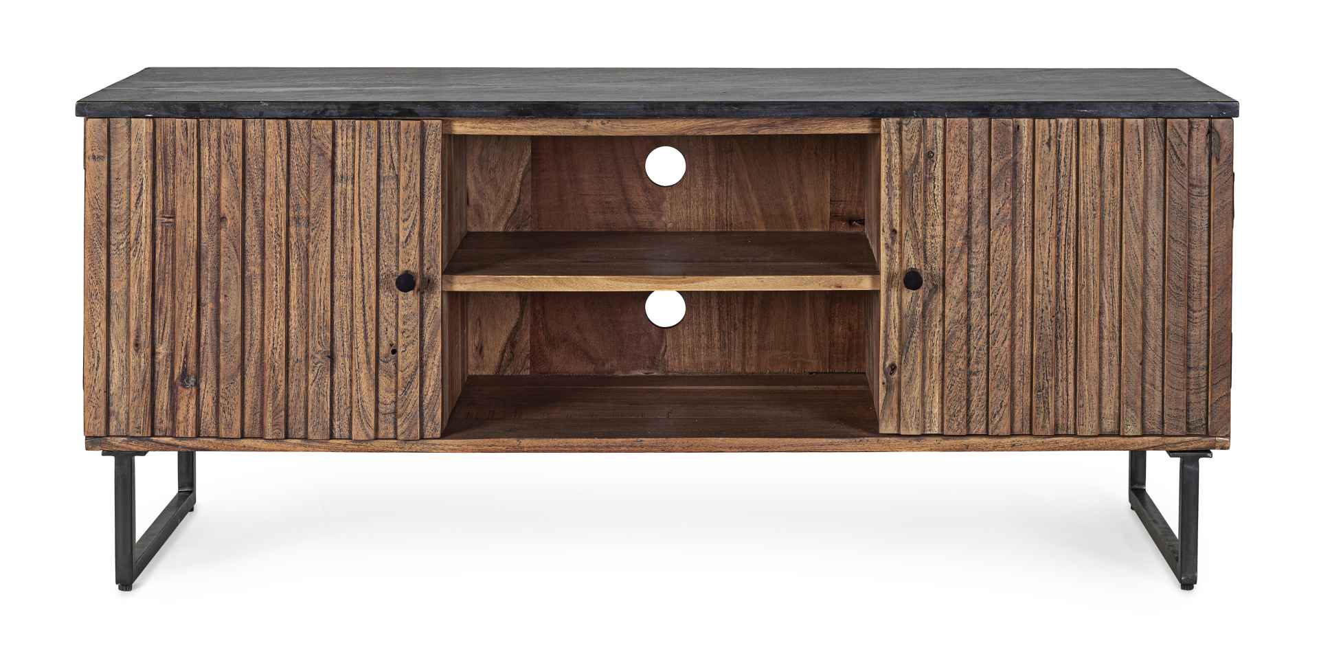 TV-Board Norfolk aus Akazienholz, 130 cm