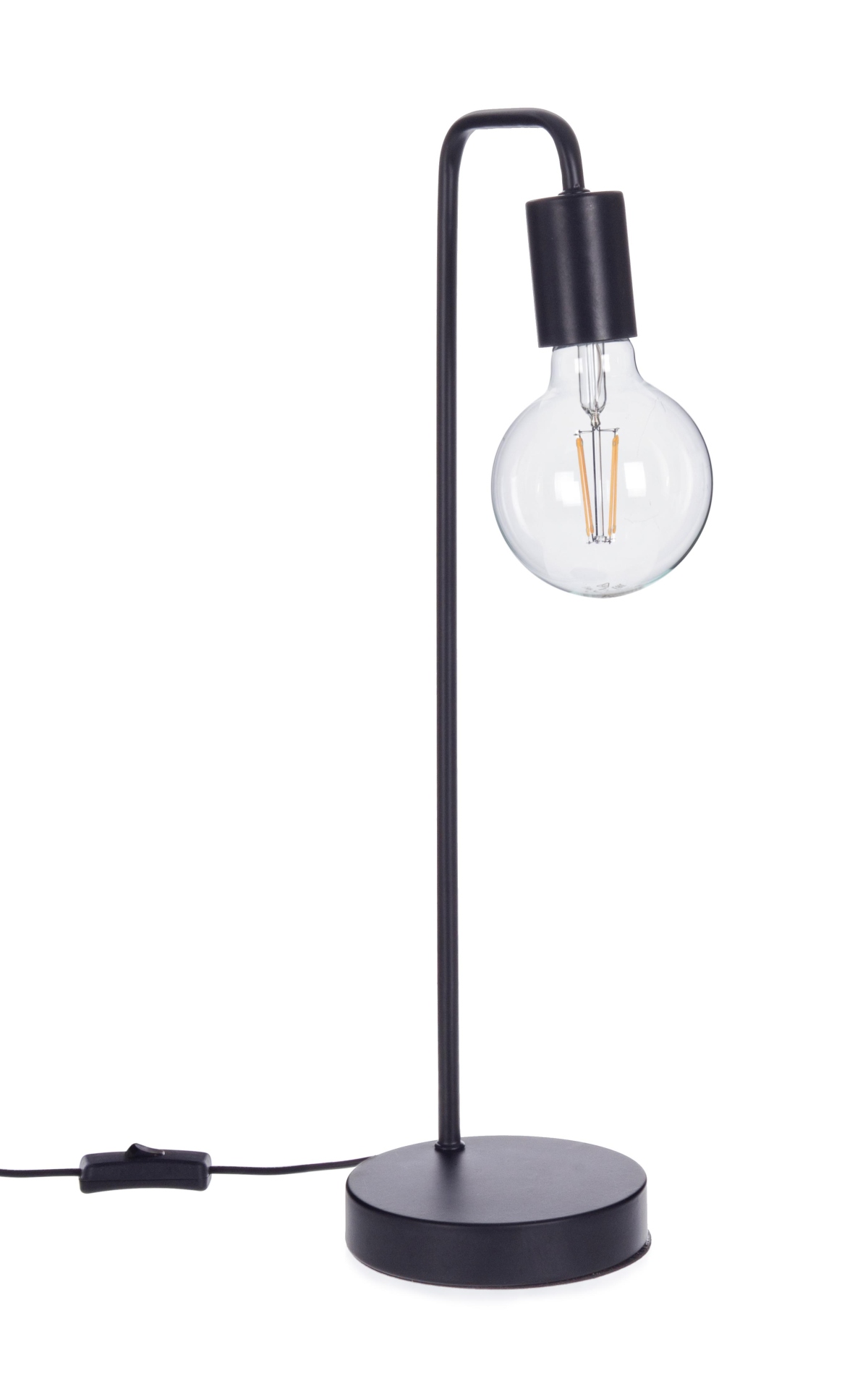 Tischleuchte Emotion aus Metall, Schwarz Tischleuchte Emotion aus Metall, Schwarz