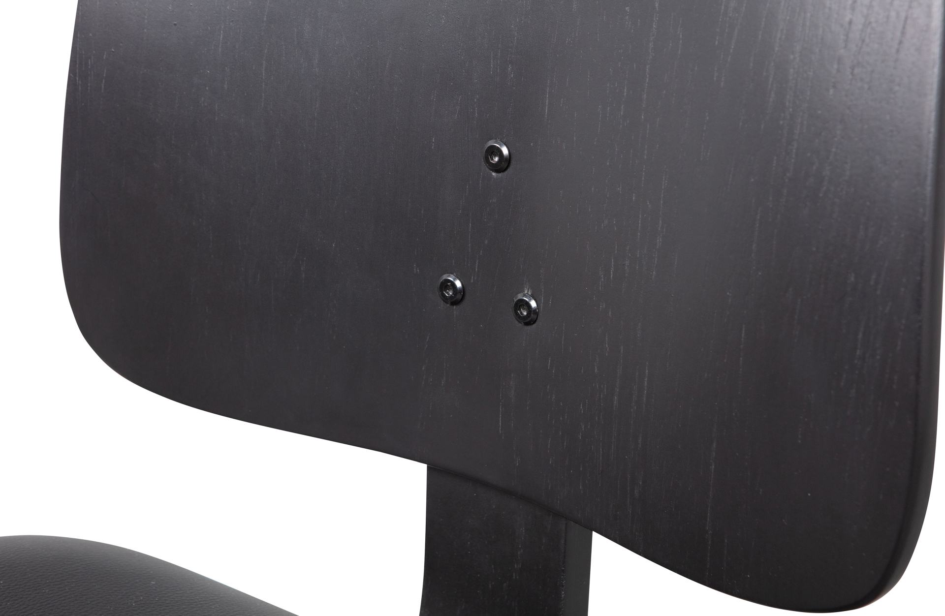 Der Esszimmerstuhl Classic überzeugt mit seinem klassischen Design. Gefertigt wurde er aus Sperrholz, welches einen schwarzen Farbton besitzt. Die Sitzfläche besteht aus Kunstleder und hat eine schwarze Farbe. Die Sitzhöhe beträgt 48 cm.